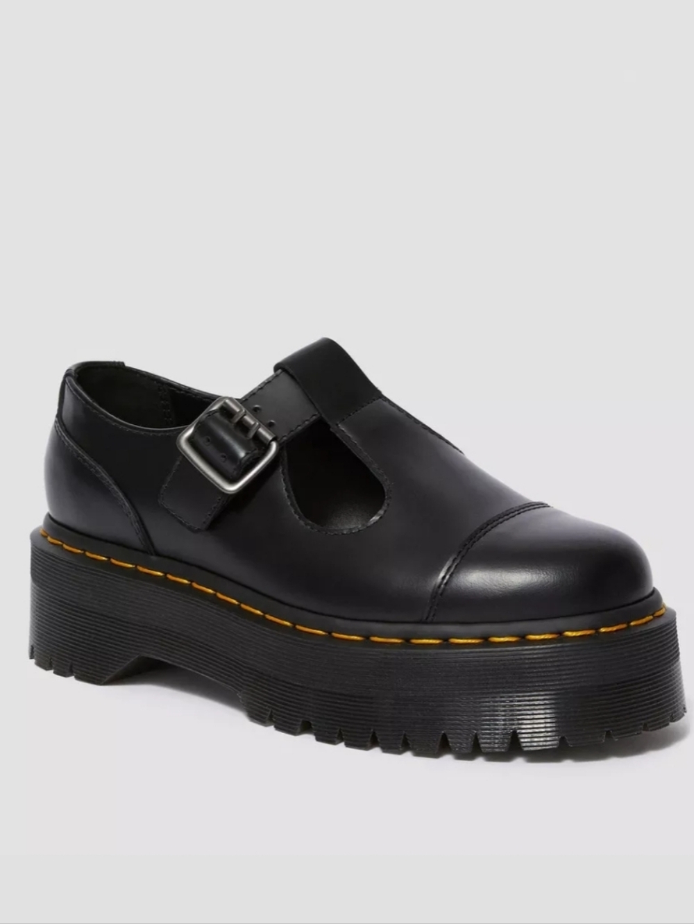 Dr. Martens - Bethan Black Mary Jane Platforms - Picture 6 of 9